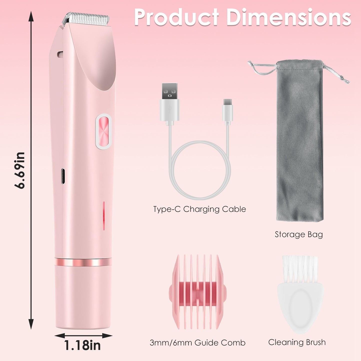 Nuvora Glide™ — Feminine Precision Trimmer